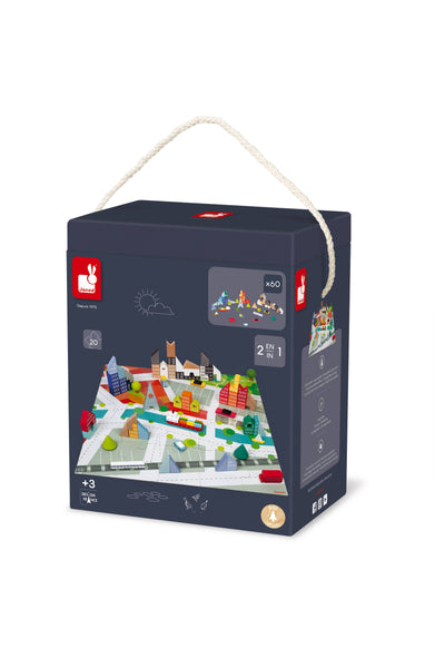 Kubix - City Puzzle - 60 Block Set