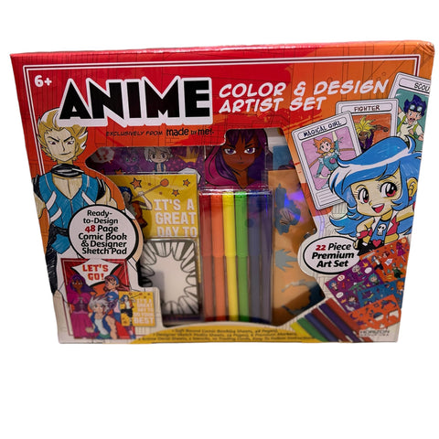 Anime Color and Design Artist Set