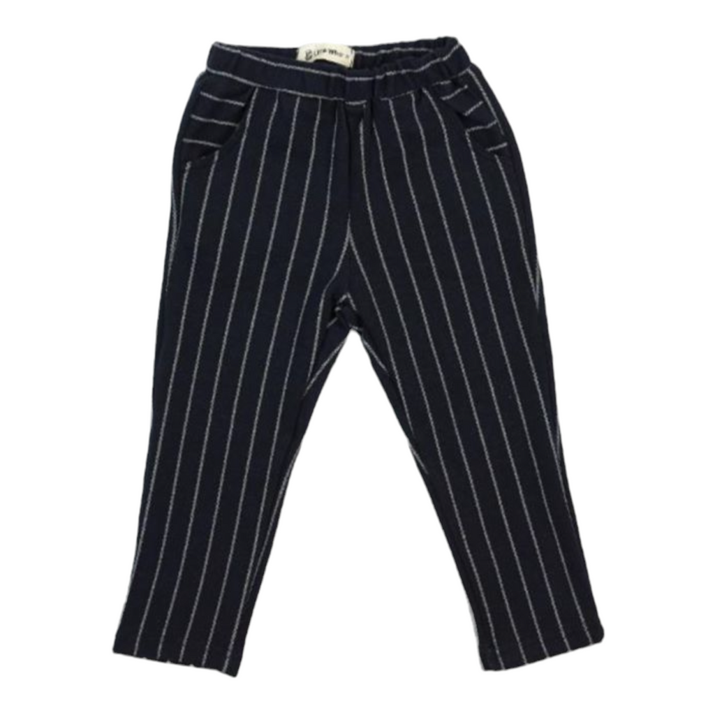 Boy Pinstripe Jersey Pants