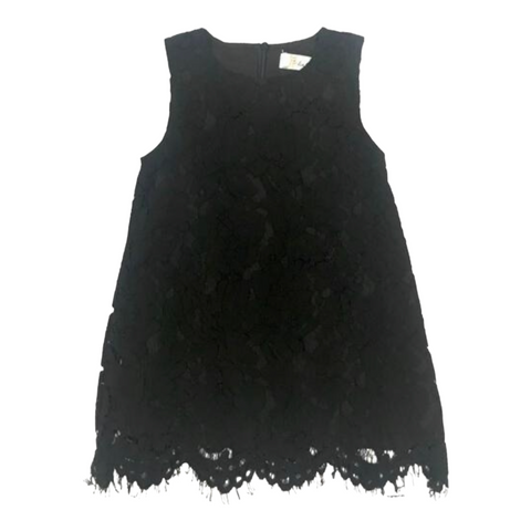 Dearly Black Lace A-Line Dress